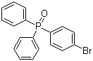 structure of CAS# 5525-40-6, (4-Bromophenyl)diphenylphosphine oxide
