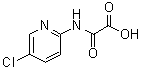 structure of CAS# 552850-73-4, [(5-Chloro-2-pyridinyl)amino]oxoacetic acid