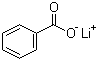 structure of CAS# 553-54-8, Lithium benzoate