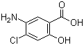 CAS 登录号：55302-98-2, 4-氯-5-氨基水杨酸