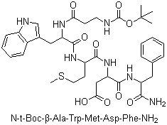 structure of CAS# 5534-95-2, 五肽胃泌素