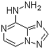 8-肼基-[1,2,4]三唑并[1,5-a]吡嗪分子结构 (CAS 55366-16-0)
