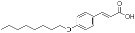 structure of CAS# 55379-97-0, 4-(Octyloxy)cinnamic acid