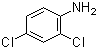 structure of CAS# 554-00-7, 2,4-二氯苯胺
