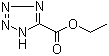 5-甲酸乙酯四氮唑分子结构 (CAS 55408-10-1)