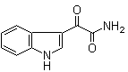 CAS # 5548-10-7, alpha-Oxo-1H-indole-3-acetamide, 2-(1H-Indol-3-yl)-2-oxoethanamide, 3-Indoleglyoxamide, NSC 56129