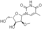 structure of CAS# 55486-09-4, 5,2'-O-Dimethyluridine