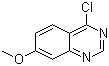 structure of CAS# 55496-52-1, 4-氯-7-甲氧基喹唑啉