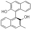 (1S)-3,3'-二甲基[1,1'-联萘]-2,2'-二醇分子结构 (CAS 55515-99-6)