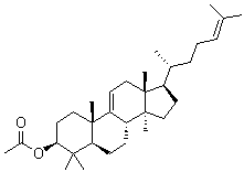 帕克醇乙酸酯分子结构 (CAS 55570-91-7)