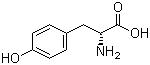 structure of CAS# 556-02-5, D-Tyrosine