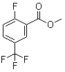 structure of CAS# 556112-92-6, 2-Fluoro-5-trifluoromethylbenzoic acid methyl ester