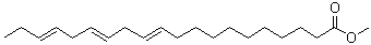 structure of CAS# 55682-88-7, 11,14,17-Eicosatrienoic acid methyl ester