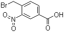 CAS 登录号：55715-03-2, 4-溴甲基-3-硝基苯甲酸