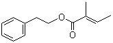 structure of CAS# 55719-85-2, 2-Phenylethyl tiglate