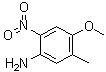 4-甲氧基-5-甲基-2-硝基苯胺分子结构 (CAS 55730-09-1)