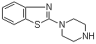 structure of CAS# 55745-83-0, 2-(哌嗪-1-基)苯并噻唑