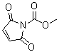 N-(甲氧羰基)马来酰亚胺分子结构 (CAS 55750-48-6)