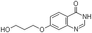 structure of CAS# 557770-89-5, 7-[3-Hydroxypropoxy]quinazolin-4(3H)-one