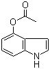 structure of CAS# 5585-96-6, 4-Acetoxyindole