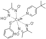 CAS 登录号：55886-71-0, (苯硫酚-S)(4-叔丁基吡啶-N)二(二甲基甘氨酰肟-N,N')钴(III)