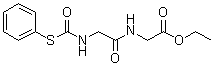CAS 登录号：5589-84-4, 2-(2-(((苯硫基)羰基)氨基)乙酰氨基)乙酸乙酯