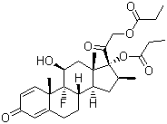 structure of CAS# 5593-20-4, 倍他米松二丙酸酯