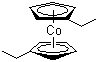 structure of CAS# 55940-05-1, 1,1'-Diethylcobaltocene