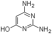 structure of CAS# 56-06-4, 2,4-Diamino-6-hydroxypyrimidine