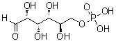 structure of CAS# 56-73-5, D-葡萄糖 6-磷酸酯