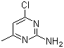 structure of CAS# 5600-21-5, 2-氨基-4-氯-6-甲基嘧啶