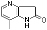 1,3-二氢-7-甲基-2H-吡咯并[3,2-b]吡啶-2-酮分子结构 (CAS 56057-25-1)