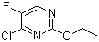 structure of CAS# 56076-20-1, 4-氯-2-乙氧基-5-氟嘧啶