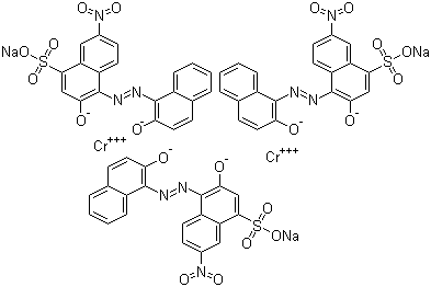 CAS 登录号：5610-64-0, 酸性黑 52