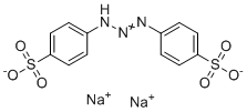 structure of CAS# 56120-28-6, 4,4'-(重氮基氨基)二苯磺酸,二钠盐