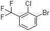 3-溴-2-氯三氟甲苯分子结构 (CAS 56131-47-6)
