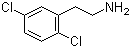 2,5-二氯苯乙胺分子结构 (CAS 56133-86-9)