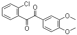structure of CAS# 56159-70-7, 3,4-二甲氧基-2'-氯苯偶酰