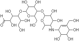阿卡波糖分子结构 (CAS 56180-94-0)