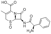 头孢氨苄杂质J分子结构 (CAS 56193-21-6)