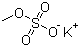 structure of CAS# 562-54-9, Potassium methyl sulfate