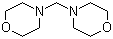 N,N'-亚甲基双吗啉分子结构 (CAS 5625-90-1)