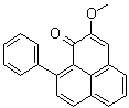 CAS # 56252-05-2, 2-Methoxy-9-phenyl-1H-phenalen-1-one, Methoxyanigorufone