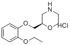 structure of CAS# 56287-63-9, (R)-维洛沙嗪盐酸盐