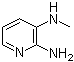 2-氨基-3-甲基氨基吡啶分子结构 (CAS 56291-51-1)