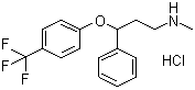 structure of CAS# 56296-78-7, 盐酸氟西汀