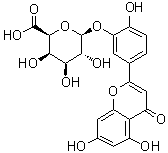 Luteolin 3'-O-galacturonide molecular structure (CAS 56317-12-5)