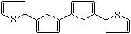 structure of CAS# 5632-29-1, 2,2':5',2'':5'',2'''-四联噻吩