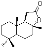 structure of CAS# 564-20-5, Sclareolide