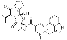 CAS 登录号：564-36-3, 麦角柯宁碱